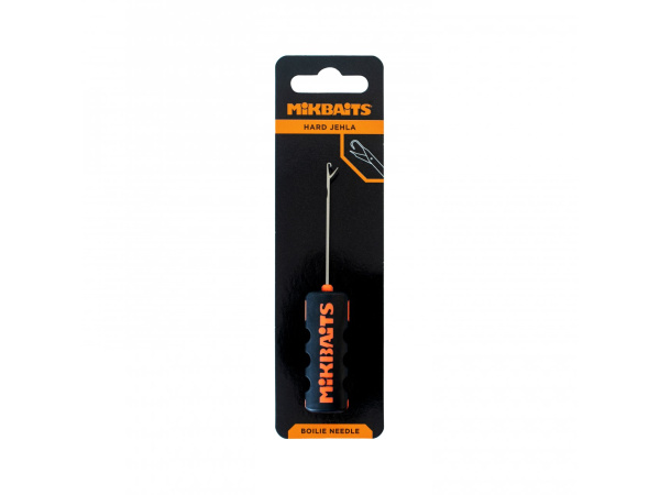 MIKBAITS - Boilie jehla Hard oranžová tvrdá se zobáčkem