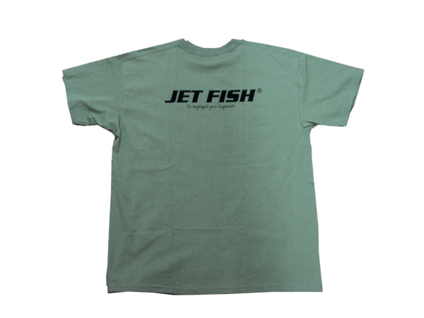 JET FISH - Tričko kapr zelené