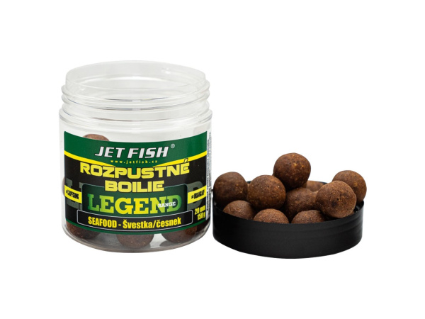 JET FISH - Rozpustné boilies LR 24mm 250ml