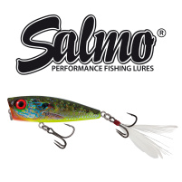 Salmo - Wobler Rattlin´ pop floating 7cm - red hot bluegill
