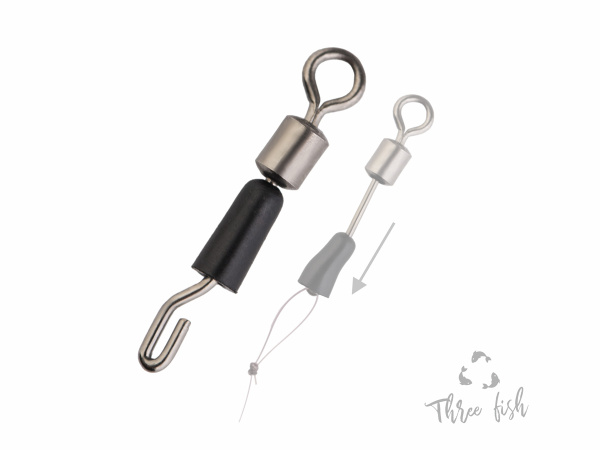 ZFISH Obratlík Feeder Swivel Quick Change