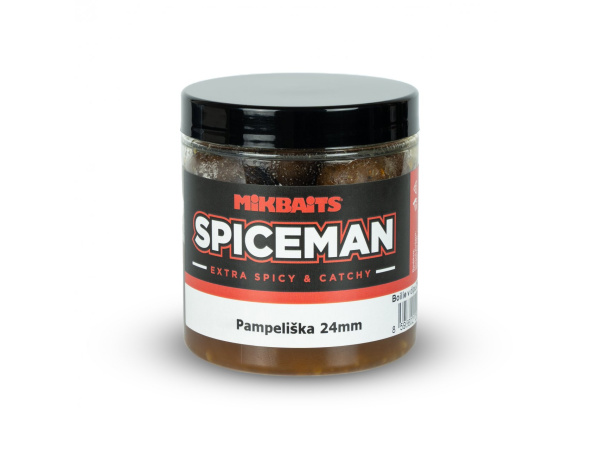 Mikbaits - Boilie v dipu Spiceman 250ml / 24mm