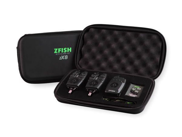 ZFISH Sada Hlásičů Bite Alarm Set Zx8 PRO 2+1