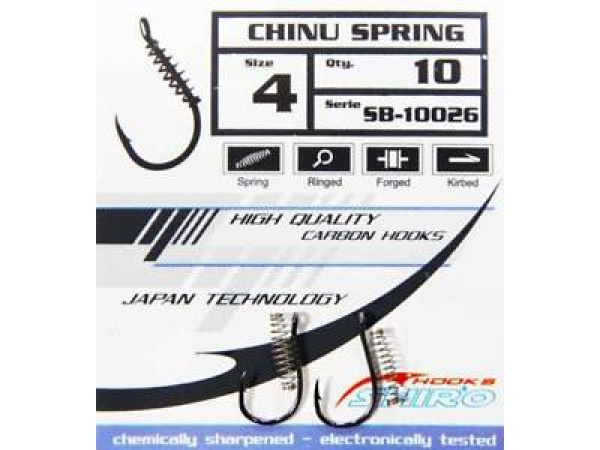 SHIRO- Háčky Chinu spring s očkem - 10ks 