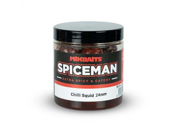 Mikbaits - Boilie v dipu Spiceman 250ml / 24mm