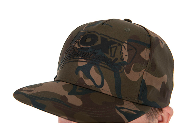 Fox Camo Flat Peak Snapback Cap