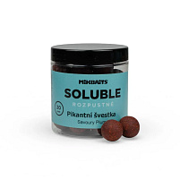Mikbaits Rozpustné Boilie Soluble Pikantní švestka 250 ml 20mm