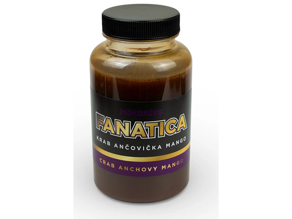 Mikbaits Booster Fanatica Krab Ančovička Mango 250 ml