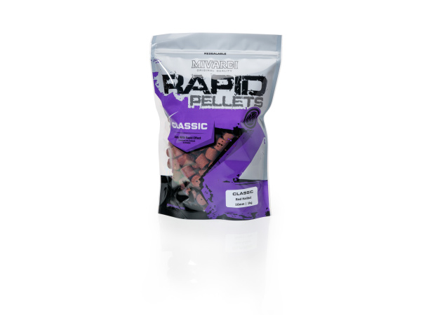 Mivardi - Pelety Rapid Classic Halibut 12mm 1kg