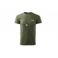 Carp´R´Us Tričko Mouthsnagger army zelená