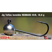 Red Bass - Jig koule Teflon invisible 2/0 - 10g