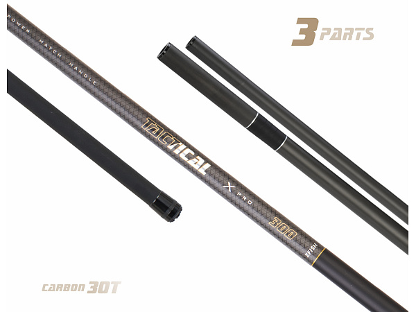 ZFISH Podběráková tyč Tactical handle 3.0m