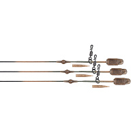 Fox montáž Edges Leadcore Heli-Clip Rigs