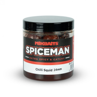 Mikbaits - Boilie v dipu Spiceman 250ml / 24mm - Chilli Squid