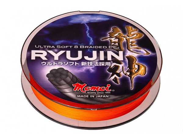 Momoi - Šňůra Ryujin 0,14mm / 11kg / 150m - Oranžová