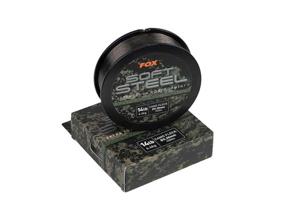 Fox šokový vlasec Soft Steel Fleck Camo Mono