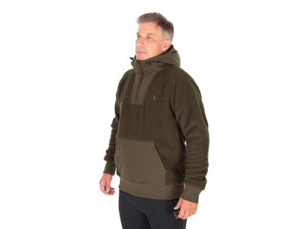 FOX - Bunda Olive Sherpa Hybrid Jacket