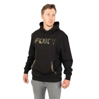 FOX - Mikina Black/Camo LW Print Pullover