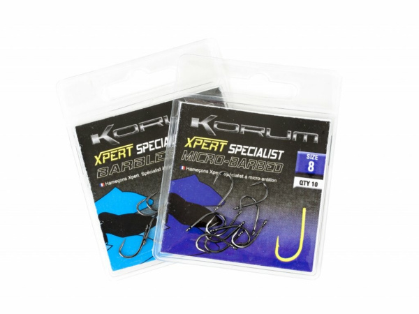KORUM - Háčky Xpert Specialist Hooks - Barbed 10ks