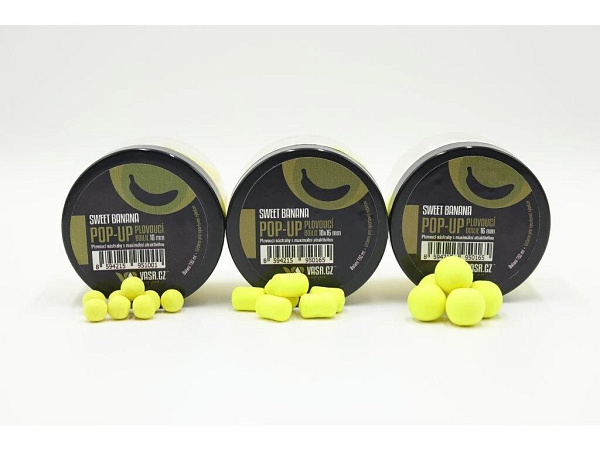 VASR.cz - Fluoro Pop-up SWEET- BANANA 16mm 150ml