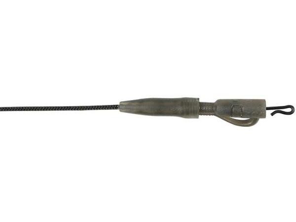 FOX - Montáž Naturals Leadcore Power Grip Lead Clip Leaders, 75cm, 3ks, 50lb