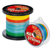 WFT - Přívlačová šňůra KG STRONG MULTICOLOR Návin 0,25mm/39kg/1m