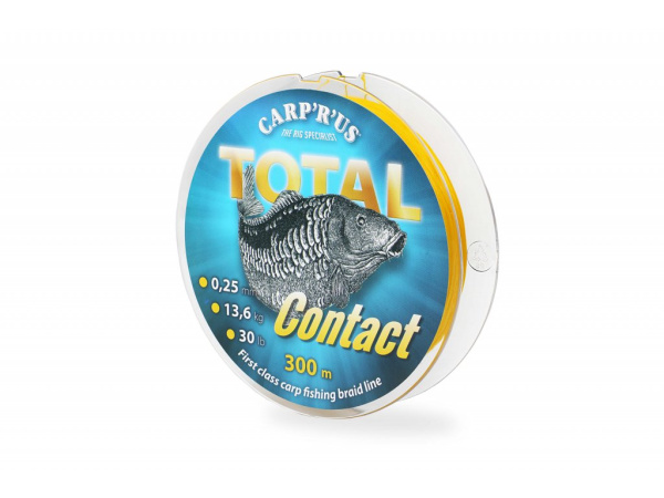 Carp´R´Us Total Contact - pletená šňůra 0,25mm
