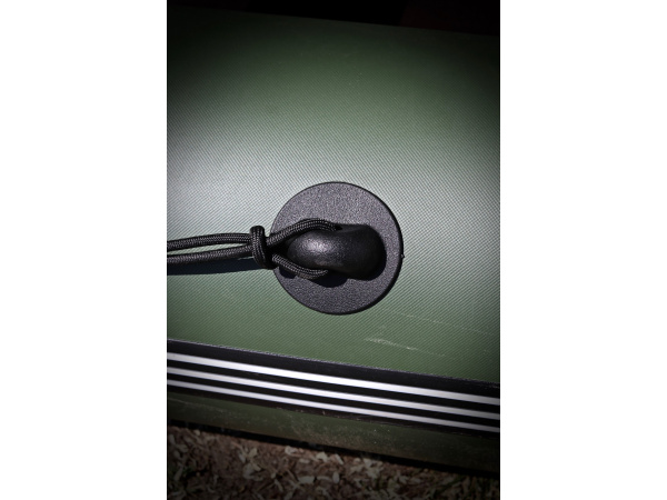 LK Baits člun Top Khaki Sonar 220 - lamelová podlaha