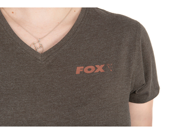 Fox Women's Clothing V Neck T