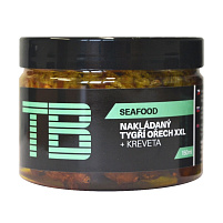 TB Baits - Nakládaný Tygří Ořech XXL + Kreveta 150 ml - Seafood