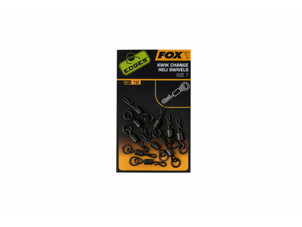 FOX-Obratlík Edges Kwik Change Heli Swivels, vel.7