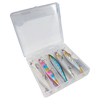 Sert sada woblerů 5ks Kit Srt Minnow SW Suspending X5
