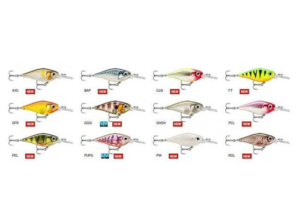 Rapala wobler X-Light Shad 4g 4 cm
