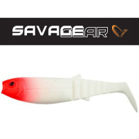 SAVAGE GEAR - Umělá nástraha - Cannibal Shad 12,5cm / 20g - Red head