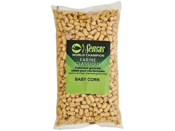 Sensas - Kukuřičné Pelety Baby Corn, 1kg