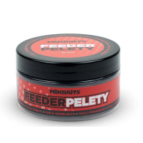 Mikbaits - Feeder pelety 100ml, 10mm, Chilli Česnek