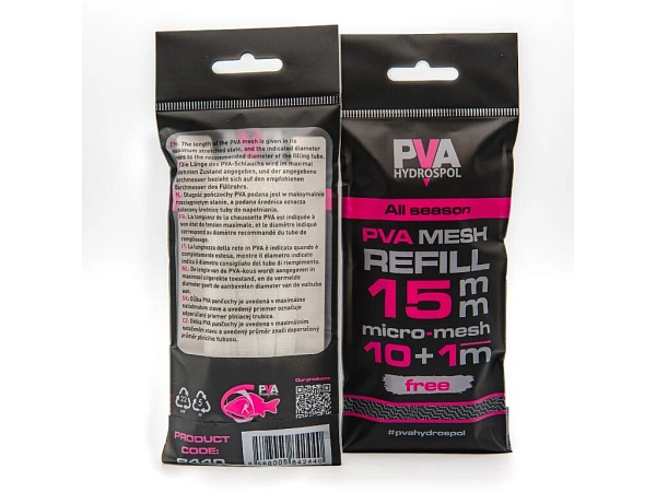 PVA Hydrospol – All season náhradní PVA punčocha 15 mm 10 + 1 m