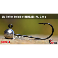 Red Bass - Jig koule Teflon invisible 1 - 3g