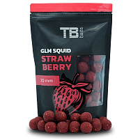 TB Baits - Hard Boilie GLM Squid Strawberry - 1 kg 24 mm