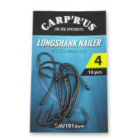 Carp'R'Us Carp´R´Us Háčky Longshank Nailer ATS 10ks - Velikost: 4, Balení: 10ks