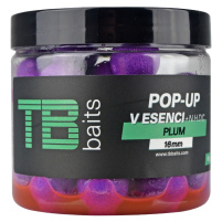 TB baits - Dipované Pop Up 16mm 65g - plum + NHDC