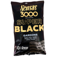 Sensas - Krmítková směs 3000 Super Black Roach, 1kg