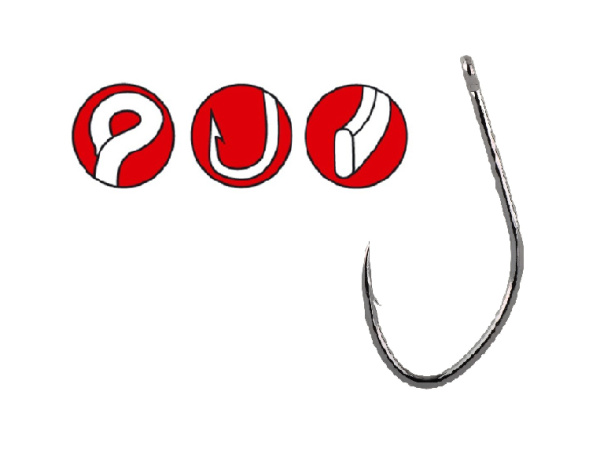 Gamakatsu - Háčky A1 team feeder pellet carp, 10ks - černé