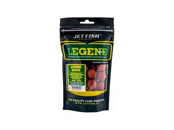 JET FISH Legend Range boilie Kořeněná kreveta