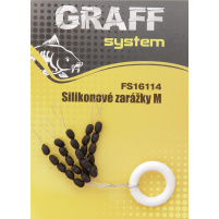 GRAFF - Zarážky silikonové vel. M - černá