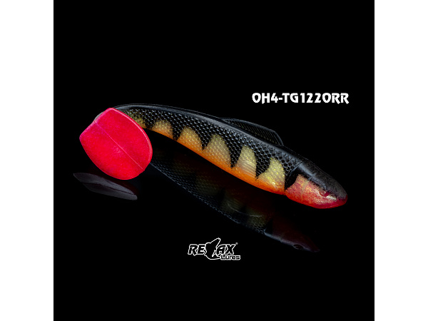 Relax - Gumová nástraha Ohio 4 Tiger - Barva TG122ORR - blister 4ks - 10,5cm