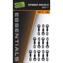 FOX - Obratlíky Edges Essentials Spinner Swivel, Vel. 11, 12ks