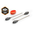 Mivardi Sada rychlovýměnných method krmítek QMR Grip L long (30g + 40g + 50g + mould)