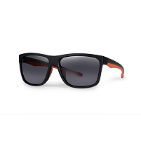 Fox Collection Black & Orange Shades – Grey Lens