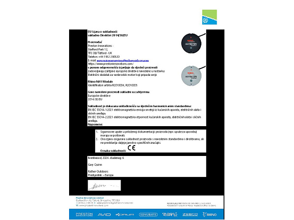 Rhino navigační modul BMR GPS Navigation Module black